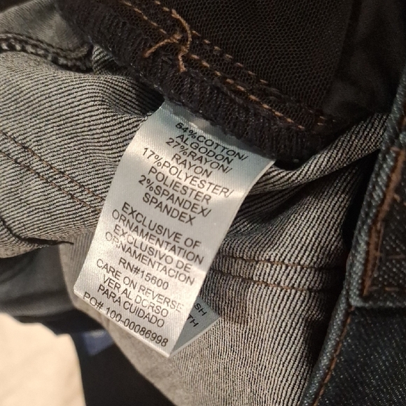 Democracy Blue Skinny Jeans with Stretch - Picture 8 of 8